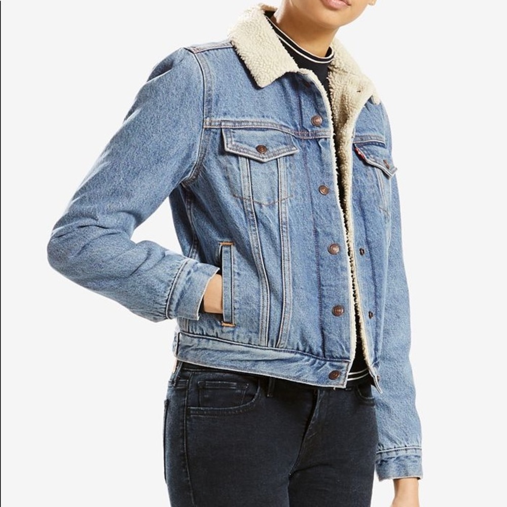 Levi’s Sherpa denim jacket